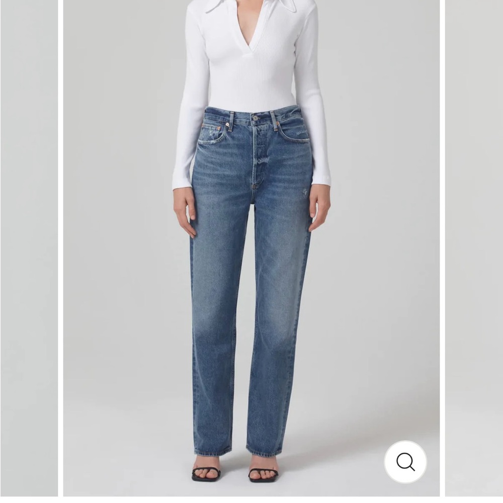 Citizens Of Humanity Blue High Rise Jeans